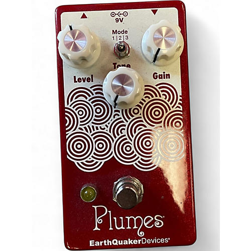 Used EarthQuaker Devices Plumes Small Signal Shredder Overdrive Effect Pedal