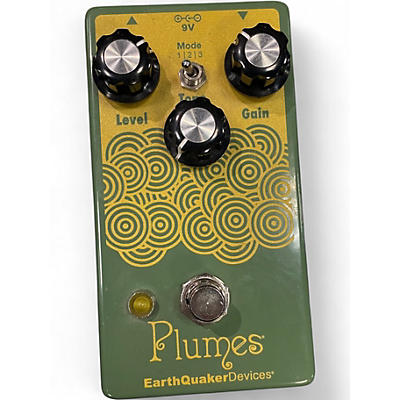 Used EarthQuaker Devices Plumes Small Signal Shredder Overdrive Effect Pedal