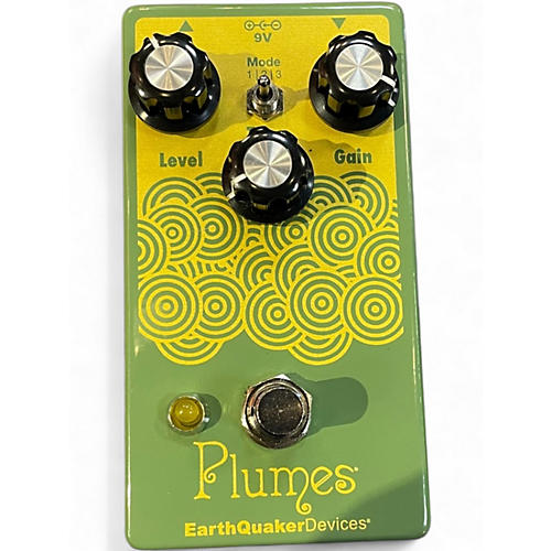 Used EarthQuaker Devices Plumes Small Signal Shredder Overdrive Effect Pedal