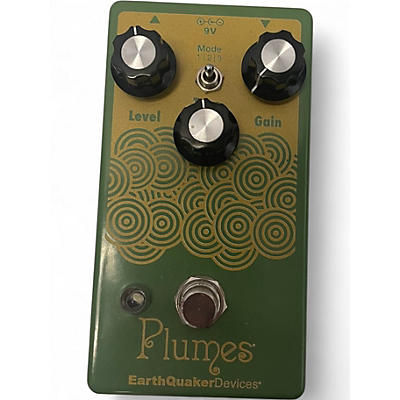 Used EarthQuaker Devices Plumes Small Signal Shredder Overdrive Effect Pedal