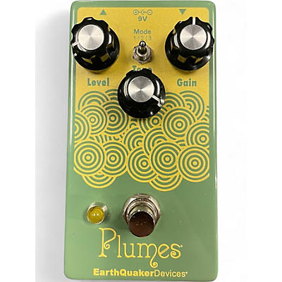 Used EarthQuaker Devices Plumes Small Signal Shredder Overdrive Effect Pedal