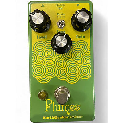 Used EarthQuaker Devices Plumes Small Signal Shredder Overdrive Effect Pedal