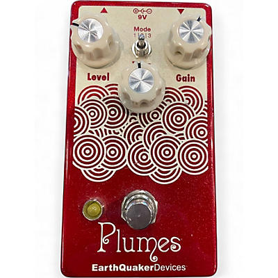 Used EarthQuaker Devices Plumes Small Signal Shredder Overdrive Effect Pedal