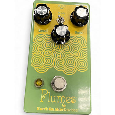 Used EarthQuaker Devices Plumes Small Signal Shredder Overdrive Effect Pedal