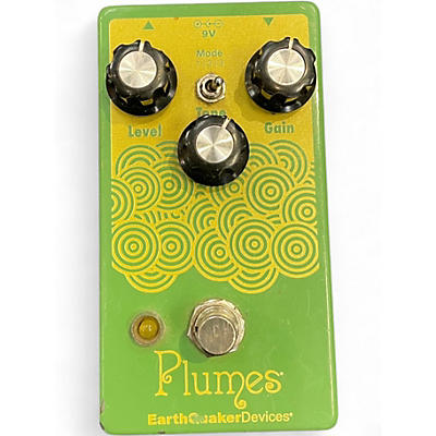 Used EarthQuaker Devices Plumes Small Signal Shredder Overdrive Effect Pedal