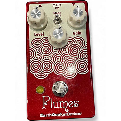 Used EarthQuaker Devices Plumes Small Signal Shredder Overdrive Effect Pedal