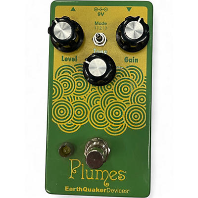 Used EarthQuaker Devices Plumes Small Signal Shredder Overdrive Effect Pedal