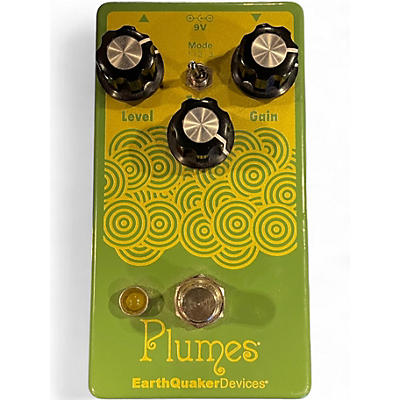 Used EarthQuaker Devices Plumes Small Signal Shredder Overdrive Effect Pedal