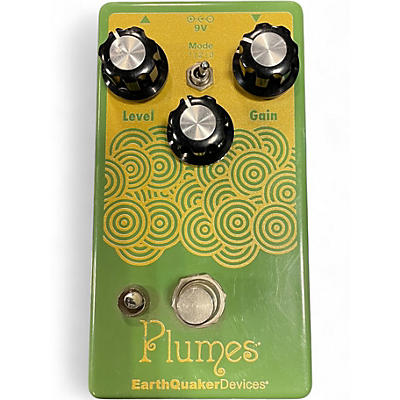 Used EarthQuaker Devices Plumes Small Signal Shredder Overdrive Effect Pedal