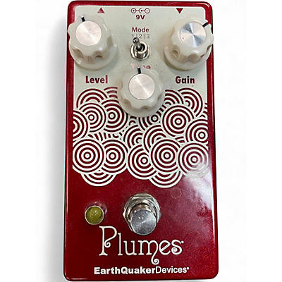 Used EarthQuaker Devices Plumes Small Signal Shredder Overdrive Effect Pedal