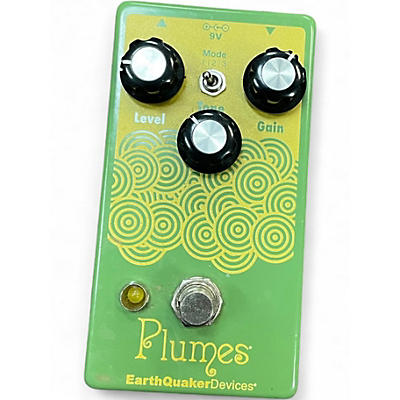 Used EarthQuaker Devices Plumes Small Signal Shredder Overdrive Effect Pedal