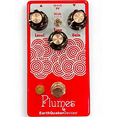 Used EarthQuaker Devices Plumes Small Signal Shredder Overdrive Effect Pedal