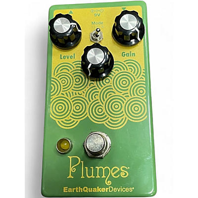 Used EarthQuaker Devices Plumes Small Signal Shredder Overdrive Effect Pedal