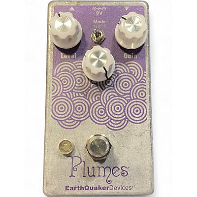 Used EarthQuaker Devices Plumes Small Signal Shredder Overdrive Effect Pedal