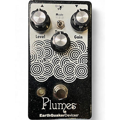 Used EarthQuaker Devices Plumes Small Signal Shredder Purple Sparkle Effect Pedal