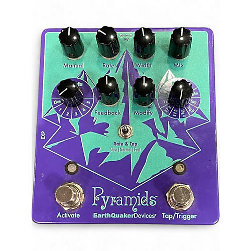 EarthQuaker Devices Used EarthQuaker Devices Pyramids Stereo Flanging Device Effect Pedal