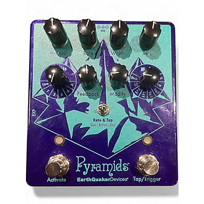 Used EarthQuaker Devices Pyramids Stereo Flanging Device Effect Pedal