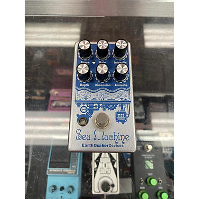 EarthQuaker Devices Used EarthQuaker Devices Sea Machine Super Chorus Effect Pedal