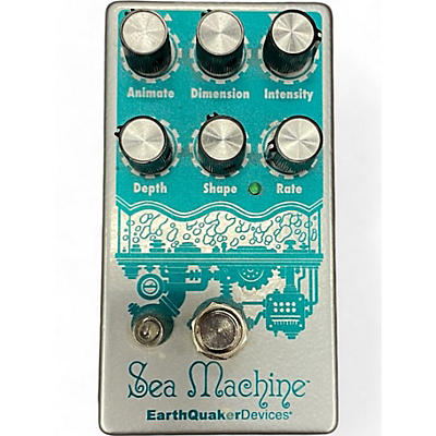 EarthQuaker Devices Used EarthQuaker Devices Sea Machine Super Chorus Effect Pedal