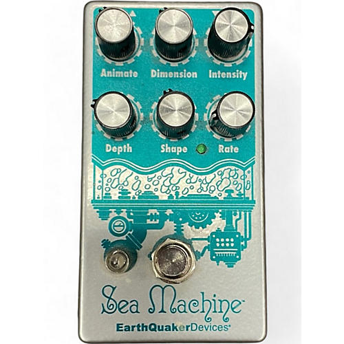 EarthQuaker Devices Used EarthQuaker Devices Sea Machine Super Chorus Effect Pedal