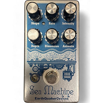 EarthQuaker Devices Used EarthQuaker Devices Sea Machine Super Chorus Effect Pedal