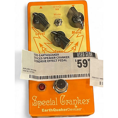 Used EarthQuaker Devices Speaker Cranker Overdrive Effect Pedal