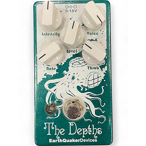 EarthQuaker Devices Used EarthQuaker Devices The Depths Optical Vibe Machine Effect Pedal