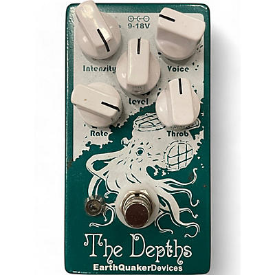 EarthQuaker Devices Used EarthQuaker Devices The Depths Optical Vibe Machine Effect Pedal