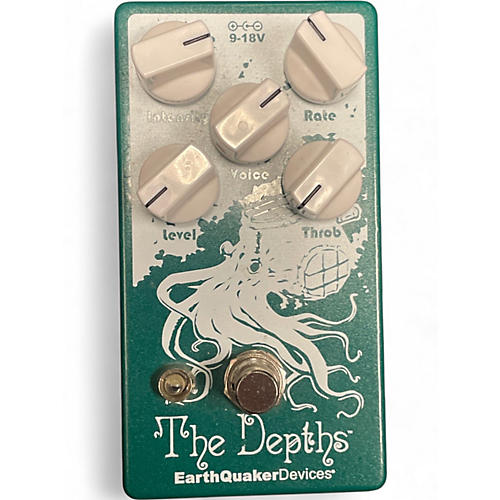 Used EarthQuaker Devices The Depths Optical Vibe Machine Effect Pedal