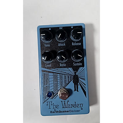 EarthQuaker Devices Used EarthQuaker Devices Warden Optical Compressor Effect Pedal