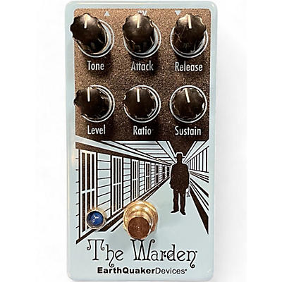 EarthQuaker Devices Used EarthQuaker Devices Warden Optical Compressor Effect Pedal