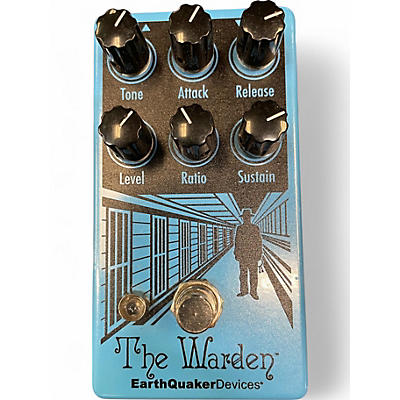 Used EarthQuaker Devices Warden Optical Compressor Effect Pedal