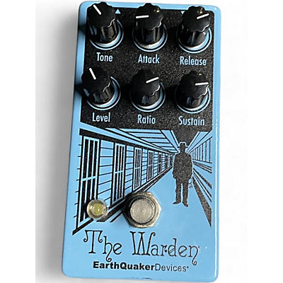 Used EarthQuaker Devices Warden Optical Compressor Effect Pedal