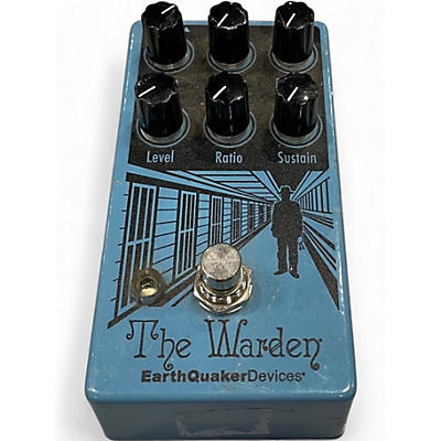 Used EarthQuaker Devices Warden Optical Compressor Effect Pedal