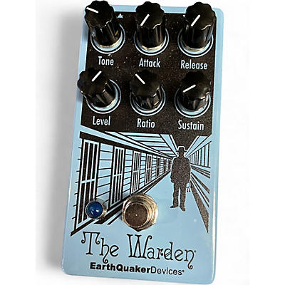 Used EarthQuaker Devices Warden Optical Compressor Effect Pedal