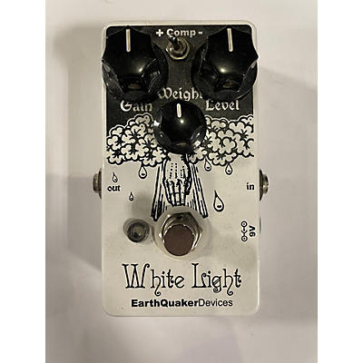 Used EarthQuaker Devices White Light Overdrive Effect Pedal