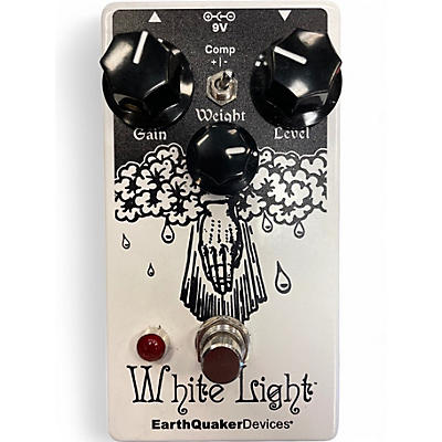 Used EarthQuaker Devices White Light Overdrive Effect Pedal