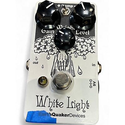Used EarthQuaker Devices White Light Overdrive Effect Pedal