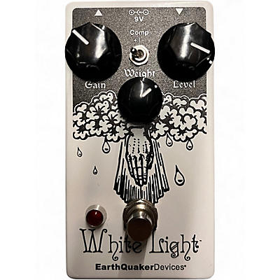 Used EarthQuaker Devices White Light Overdrive Effect Pedal