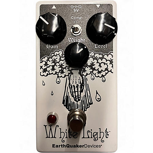 Used EarthQuaker Devices White Light Overdrive Effect Pedal