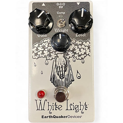 Used EarthQuaker Devices White Light Overdrive Effect Pedal