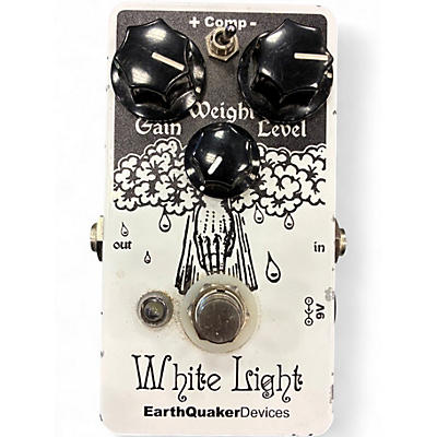 Used EarthQuaker Devices White Light Overdrive Effect Pedal