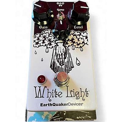 Used EarthQuaker Devices White Light Overdrive Effect Pedal