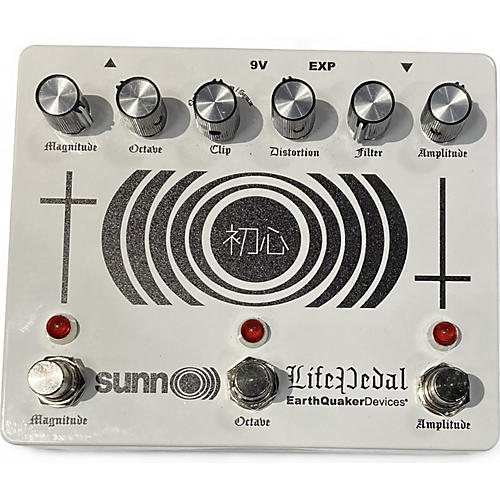 Used EarthQuaker Devices life pedal v3 white Effect Pedal
