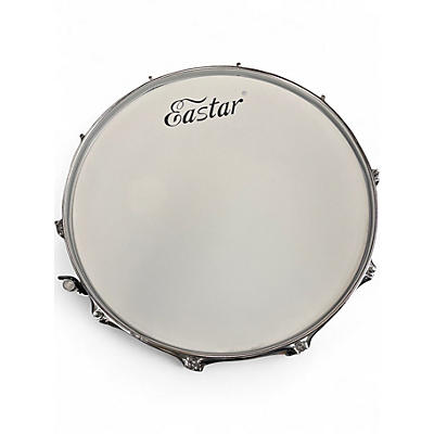 Used Eastar 14in 14"X 5.5" Snare Drum Black Pearl Drum