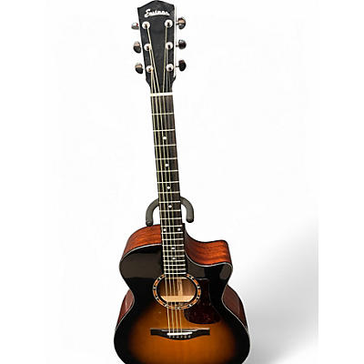 Used Eastman AC122-2CE DELUXE Sunburst Acoustic Electric Guitar