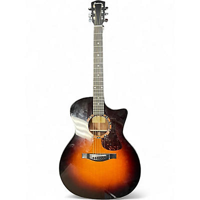 Used Eastman AC122-2CE-DLX Tobacco Sunburst Acoustic Electric Guitar