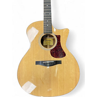Used Eastman AC222CE-DLX Natural Acoustic Electric Guitar