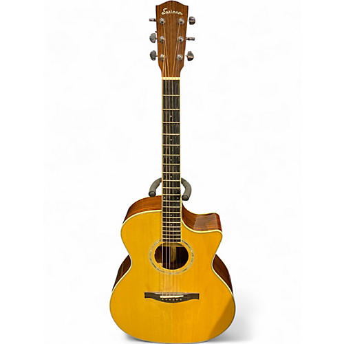 Used Eastman AC422CE Natural Acoustic Electric Guitar Natural
