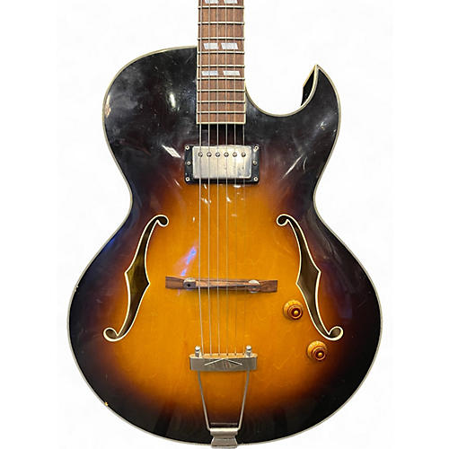 Used Eastman AR371CE Sunburst Hollow Body Electric Guitar Sunburst